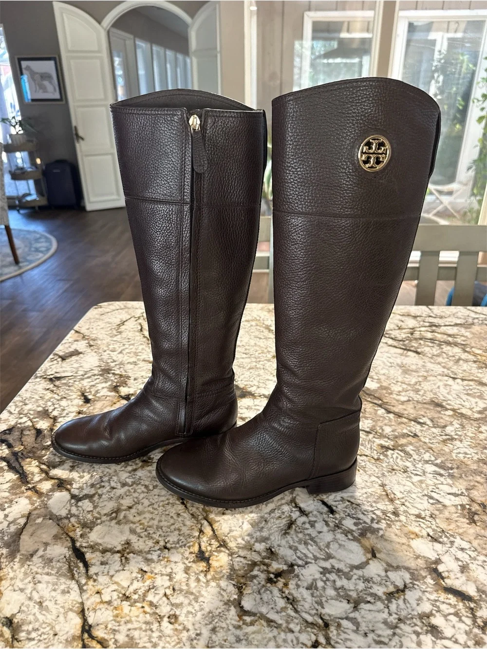 Tory Burch pebbled tumbled